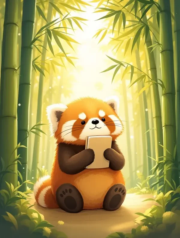 小熊猫的森林日记 - 治愈 / 日常 小熊猫的森林日记 封面